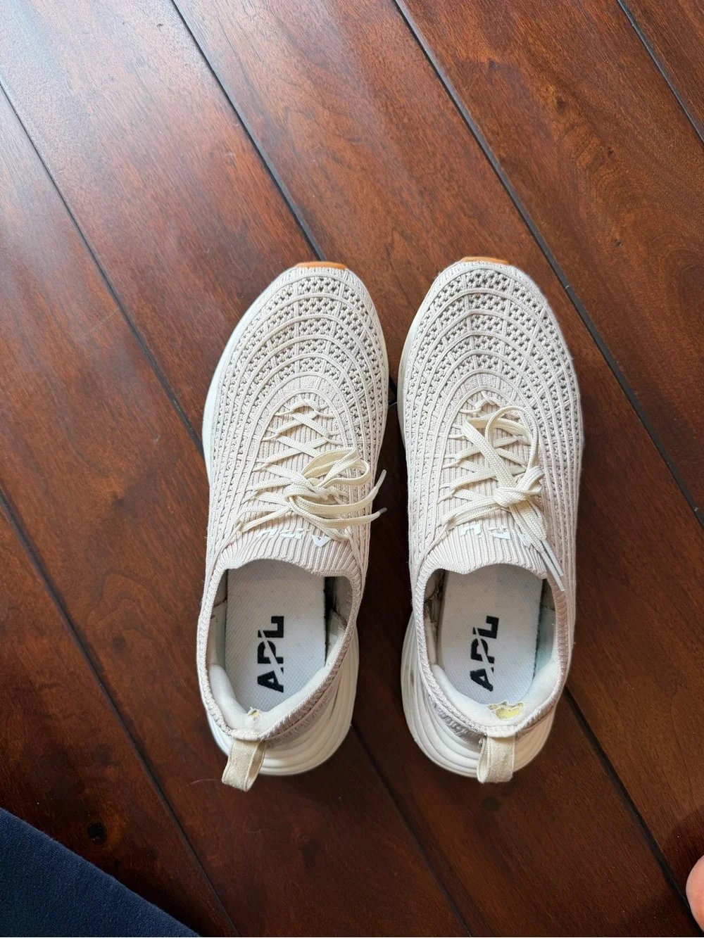 APL Zipline Sneaker in Parchment, White, & Gum